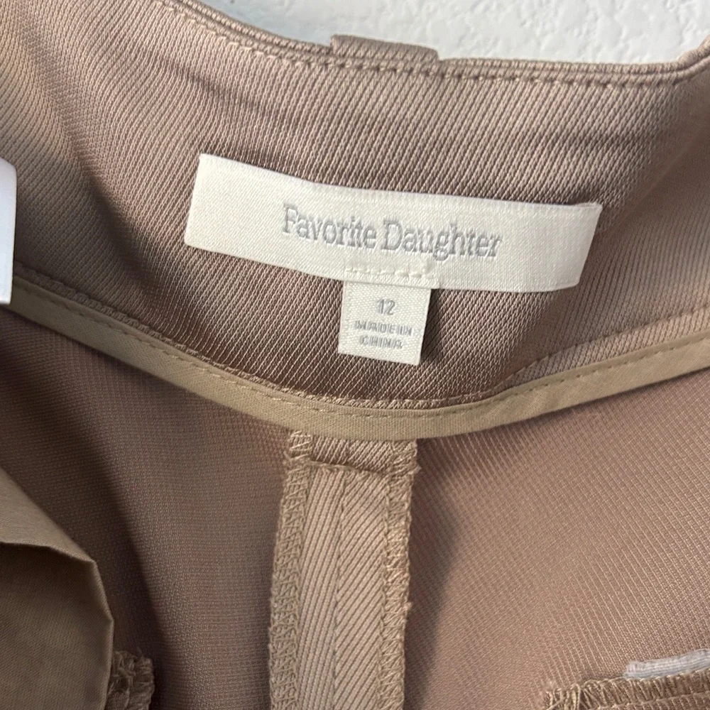 Favorite Daughter Tan Wide-Leg Pants - Picture 3 of 9